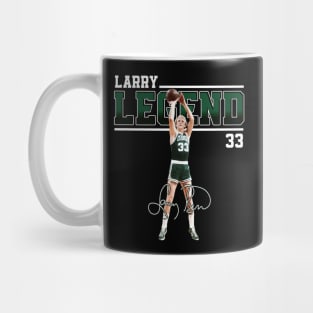 Larry Bird Legend Air Bird Basketball Signature Vintage Retro 80s 90s Bootleg Rap Style Mug